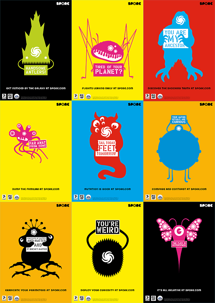Design - Spore Plakat 1