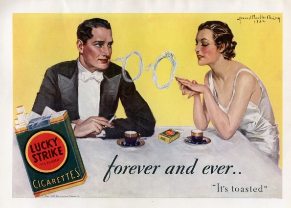 Lucky Strike Ad 1932