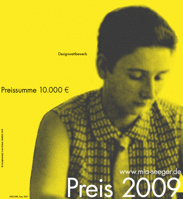 Mia Seeger Preis 2009