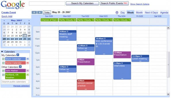 Google Calendar