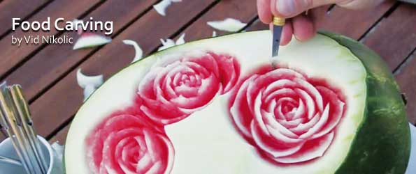 food carving by vic nikolic