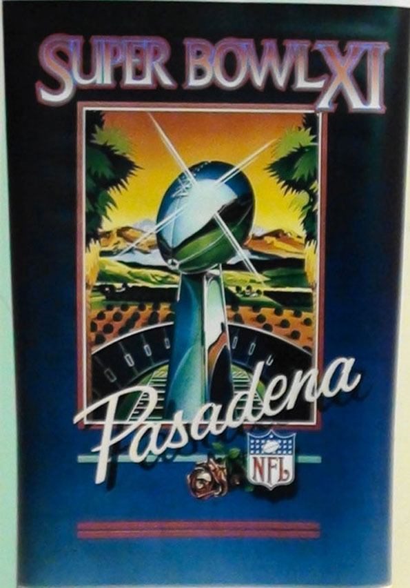Plakat zum 11. Super Bowl 1977 Plakat zum 11. Super Bowl 1977
