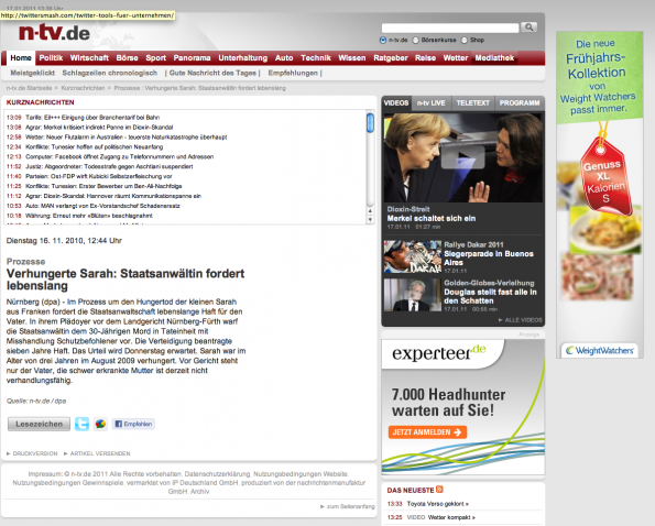 Bad Ad gefunden auf ntv.de