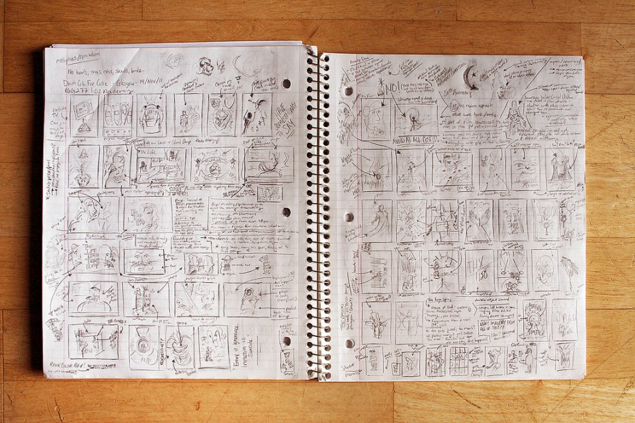 Sketchbook von Brandon Schaefer