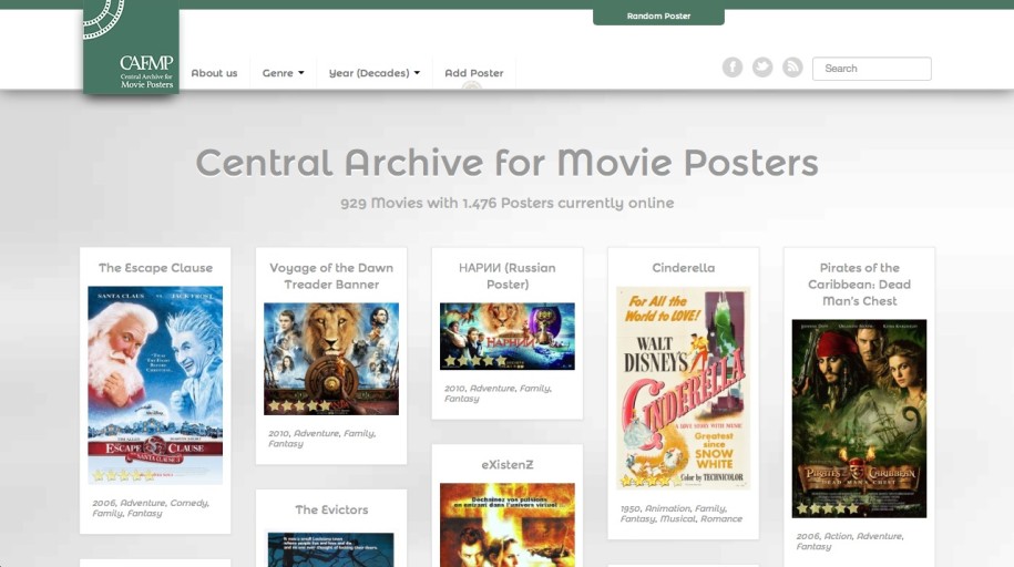 Central Archive for Movie Posters