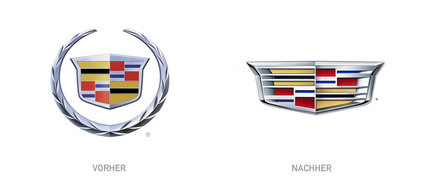 Neues Logo Cadillac