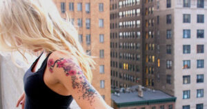 Tattoo-Design auf Probe