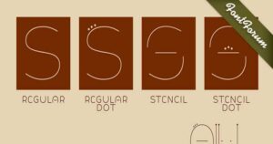 Extrem große Versalien & ultradünne Linien: Allioideae