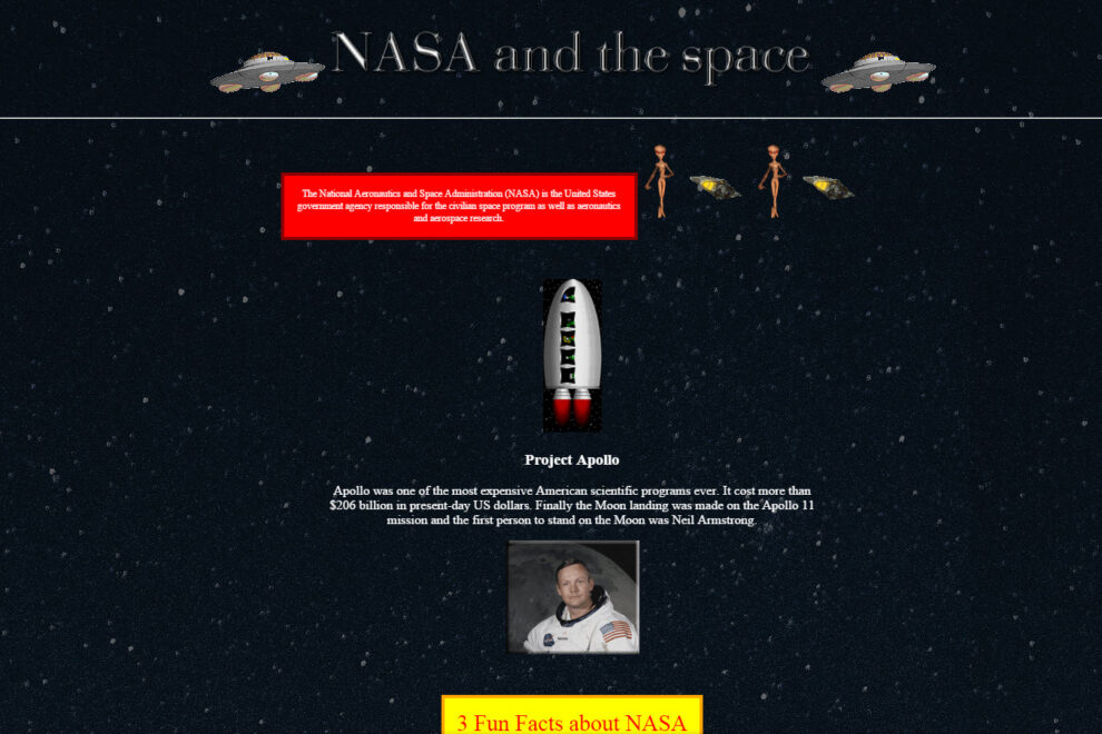 Evolution des Webdesigns