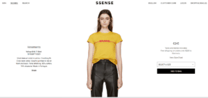 Wenn man denkt, man hätte schon alles gesehen: Gelbes DHL-Shirt als Designermode für 245 €