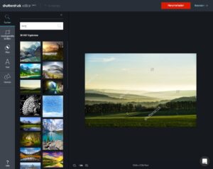 Shutterstock Editor –  Einfache und schnelle Bearbeitung von Bildern