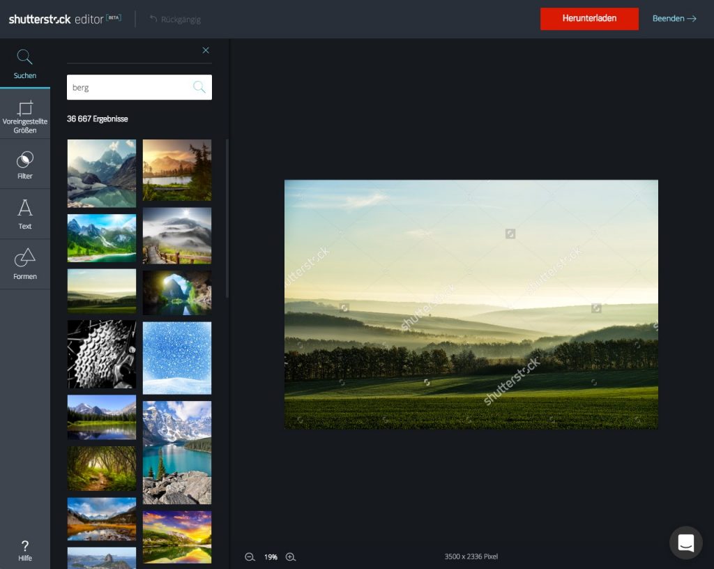 Shutterstock Editor_step by step_2