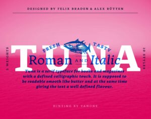 Tuna – Wenn ein Allround-Font jazzy swingt. Interview mit den Typografen Felix Braden und Alex Rütten