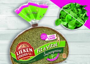 Lieken Urkorn setzt für Brot-Innovation auf Christoph Petersen Design 'Supergreens der Fit & Vital-Reihe