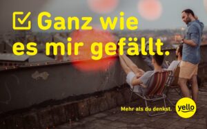 Yello: Neuer Anstrich für Logo und Corporate Design Aus Yello Strom wird Yello
