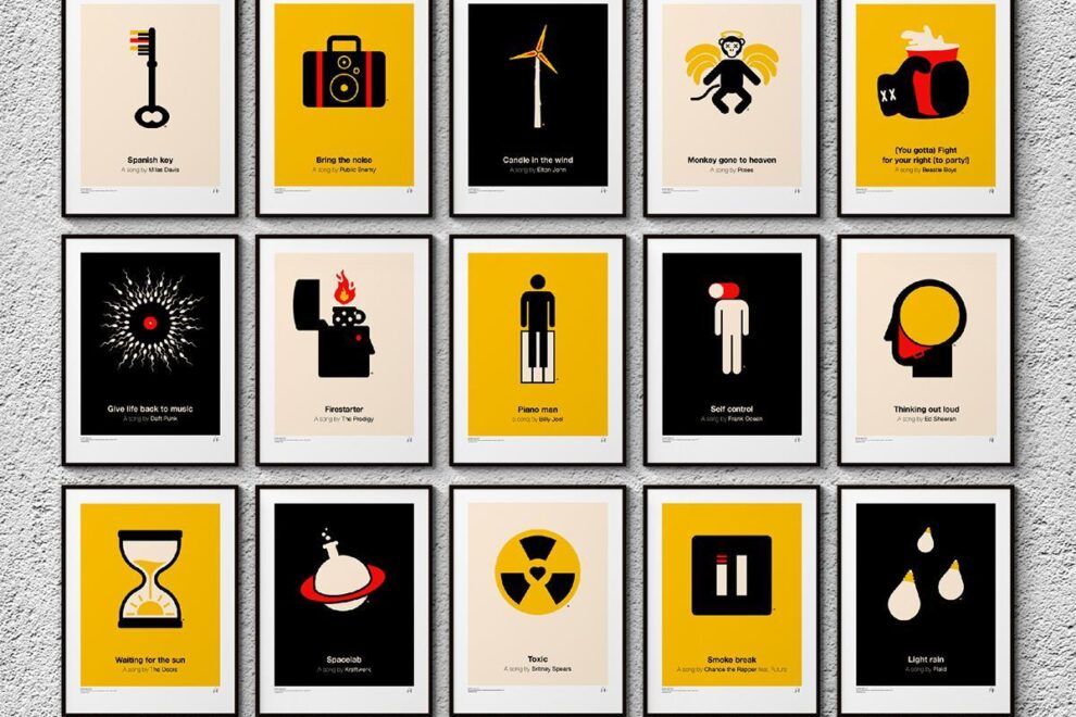 <span class="entry-title-primary">Pictogram music posters 2017</span> <span class="entry-subtitle">Stripped down to the max</span>