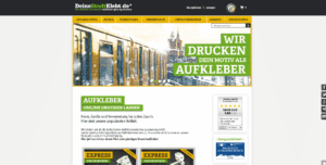 Aufkleber aus Haftfolie – Kleb Dir einen! Universelle Aufkleber aus PVC- Haftfolie trotzen Wind und Wetter