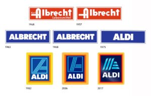Das neue ALDI-Logo Barock für China?