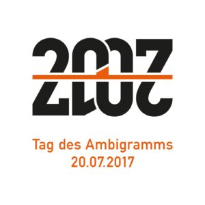 2. Internationaler Tag des Ambigramms Am 20.07.2017 – wann sonst?