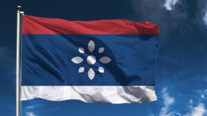 Total Makeover der Serbischen Flagge Vom byzantinischen Kaiserreich ins 21. Jahrhundert