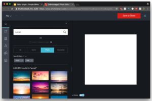 Shutterstock bietet Bildbearbeitung und Lizenzierung in Google Slides Integration von Bildbearbeitungs- und Lizenzierungsservices in Google Slides
