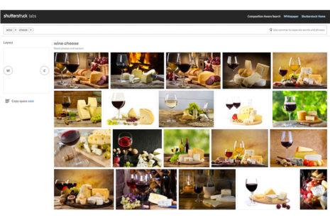 Composition Aware Search von Shutterstock in der Betaversion