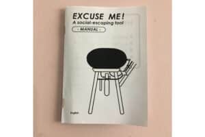 Yi Fei Chen – Exploding stool saves from awkward situation The stool for social interactions