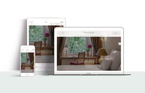 Responsive Hotel-Website - Excelsior im neuen Look