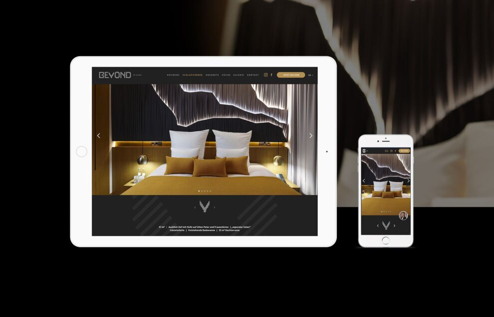 Digital Branding der Luxus-Residenz BEYOND mit Mobile-First Ansatz