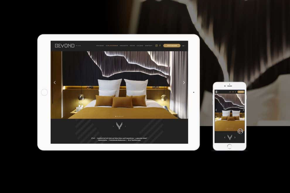 Digital Branding der Luxus-Residenz BEYOND mit Mobile-First Ansatz
