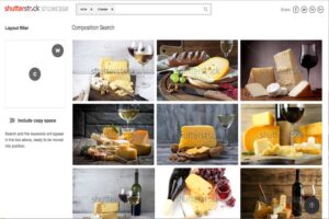 Shutterstock Composition Search