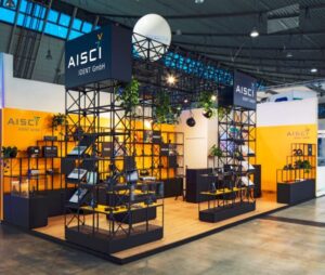 Messedesign: Neuer Messeauftritt für AISCI