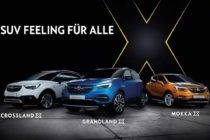 Für jeden das Beste: Mit den drei SUVs Crossland X, Grandland X und Mokka X zeigt Opel, was es bedeutet, innovative Technologien für alle zugänglich zu machen.
