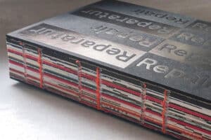 Produktdesign - Cover 'Reparatur/ Repair' (HatjeCantz)