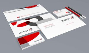 Isonet Corporate Design Geschäftsausstattung