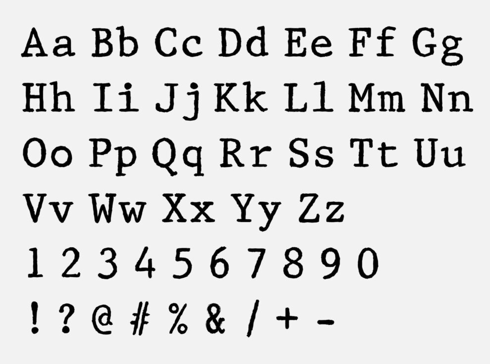 Corporate Font