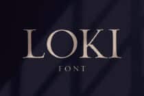 Loki – Sans Serif Brush