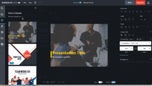Shutterstock Grafikdesign-Tool mit neuen Funktionen