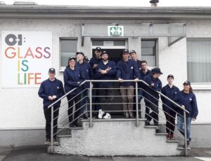 O-I Holzminden arbeitet mit Studierenden an der Zukunft des Glasdesigns Studierende der Folkwang Universität der Künste Essen entwickeln in Kooperation mit O-I Glasgefäße