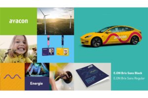 MetaDesign Düsseldorf macht die Transformation von Avacon sichtbar Prägendes Element des neuen Auftritts ist der sogenannte „Avacon Pulse“