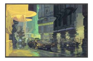 Downtown Cityscape / Blade Runner ©Syd Mead, 1981