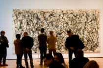 EW YORK, USA - MARCH 26: Picture of the artist of Jackson Pollock "Number 31" in Museum of Modern Art on March 26, 2014 in New York, USA