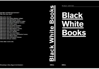 black white books