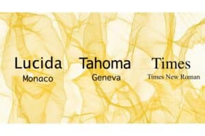 Logo Design – Wie man Fonts perfekt kombiniert Wichtige Tipps zum Kombinieren von Schriften