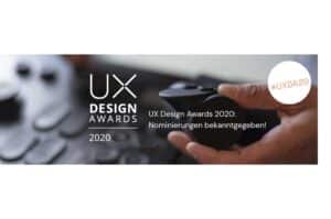 UX Design Awards 2020: Nominierungen bekanntgegeben Einreichungen aus insgesamt 34 Ländern