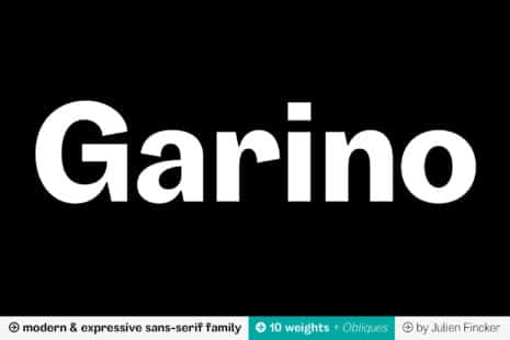 Garino – ausdrucksstark und vielseitig einsetzbar