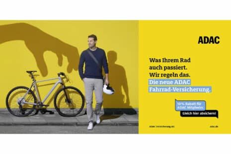 ADAC launcht neue Fahrrad-Versicherung