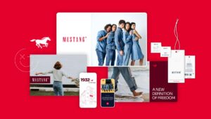 Denim-Pionier Mustang zeigt sich mit neuem Branding Die Design- und Branding Agentur Strichpunkt hat den Auftritt der Marke neu ausgerichtet und überarbeitet