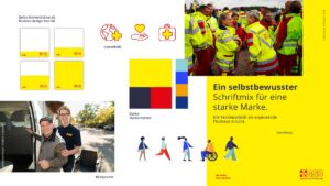 Arbeiter-Samariter-Bund mit neuem Corporate Design Umfangreicher Design-Refresh von Zeichen & Wunder