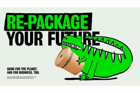 Koto entwickelt Branding für De-extinction, ein Unternehmen für nachhaltige Verpackungen
